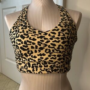 Leopard‎ Sports Bra
